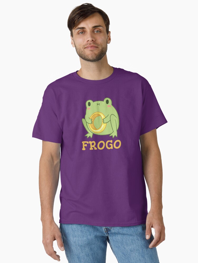 Thumbnail 2 of 7, Classic T-Shirt, Frogo designed and sold by ElectricFangs.