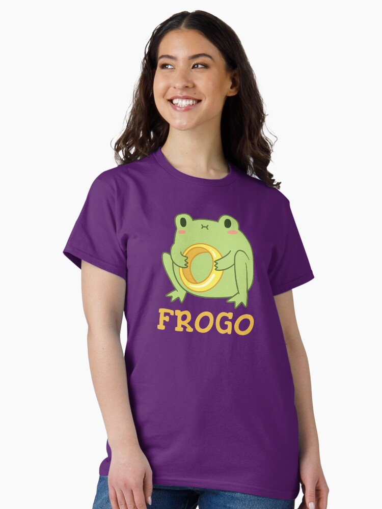 Thumbnail 1 of 7, Classic T-Shirt, Frogo designed and sold by ElectricFangs.