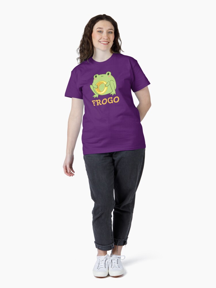 Thumbnail 4 of 7, Classic T-Shirt, Frogo designed and sold by ElectricFangs.
