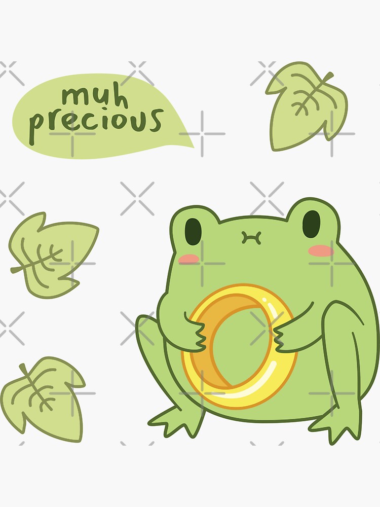 Thumbnail 3 of 3, Sticker, Frogo designed and sold by ElectricFangs.