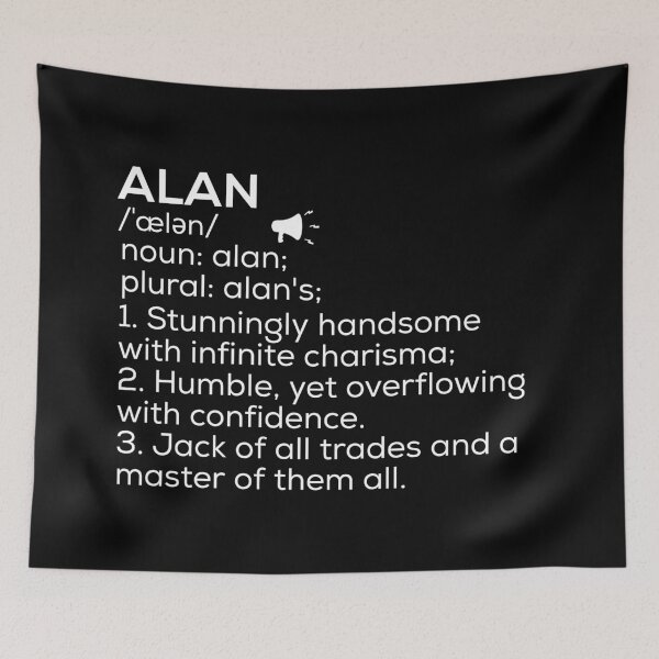 Item preview, Alan Name Definition designed and sold by Teelogic.