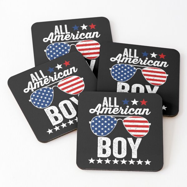 Item preview, all american boy shirt, all american shirt, 4th july shirt, family 4th of july shirts, merica shirt, patriotic shirt, sunglasses shirt designed and sold by T-DESIGNEDZ.