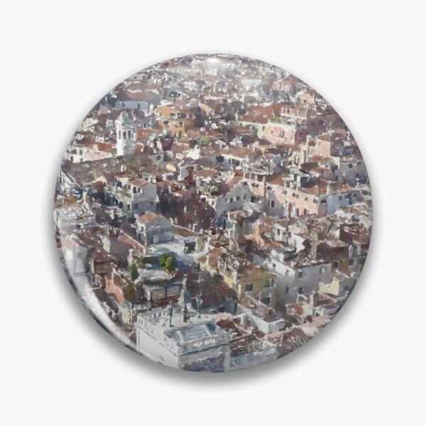 Item preview, Venice Rooftops. Watercolour from photograph. designed and sold by RW-Photography.