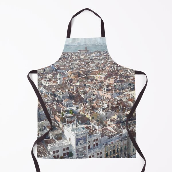 Item preview, Venice Rooftops. Watercolour from photograph. designed and sold by RW-Photography.