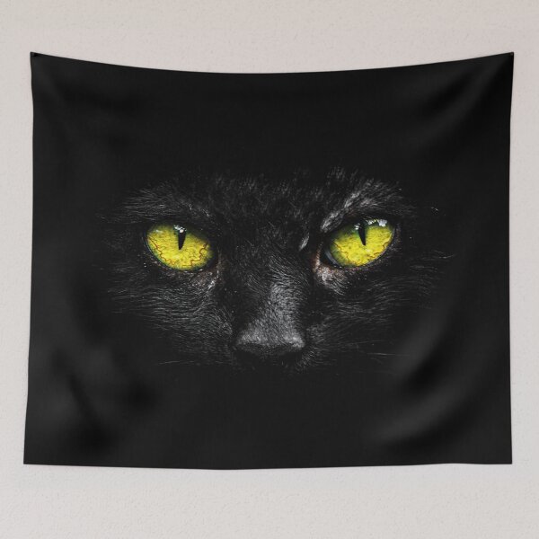 Item preview, black cat designed and sold by Cliftonn.