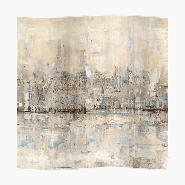 Impressionist Skyline Poster