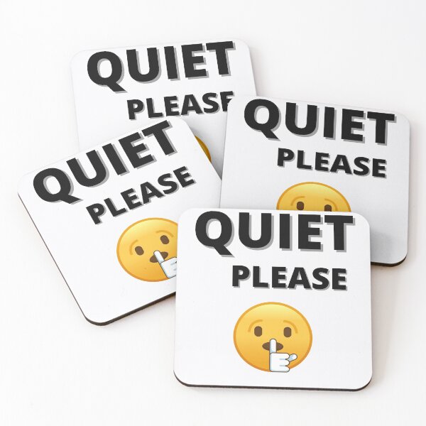 Item preview, Quiet Please designed and sold by BhavyaBathla.