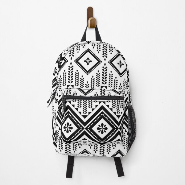 Item preview, Abstract ethnic geometric pattern , Black white designed and sold by Jessadagorn Kasemsamran.