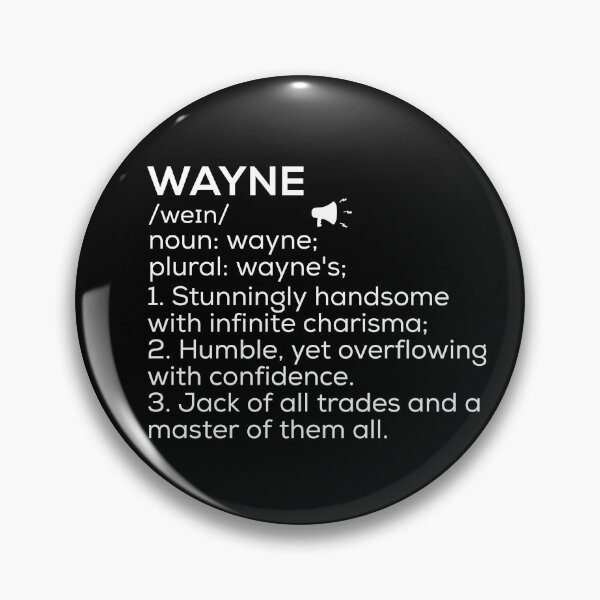Item preview, Wayne Name Definition designed and sold by Teelogic.