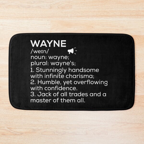 Item preview, Wayne Name Definition designed and sold by Teelogic.