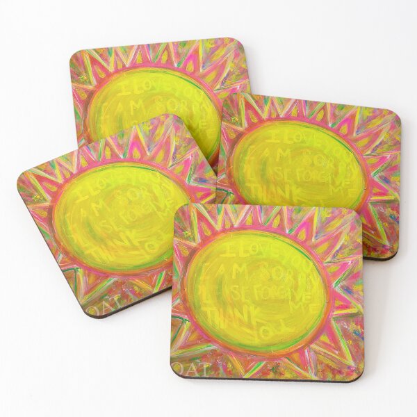 Item preview, Neon Hawaiian Sun Ho'oponopono Healing Art designed and sold by Olivia Tatara.