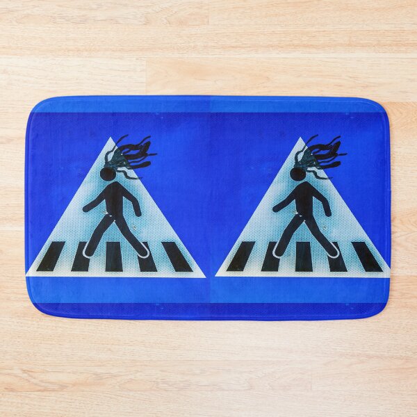 Item preview, Road sign tagged blue and white designed and sold by MarieClaude1954.