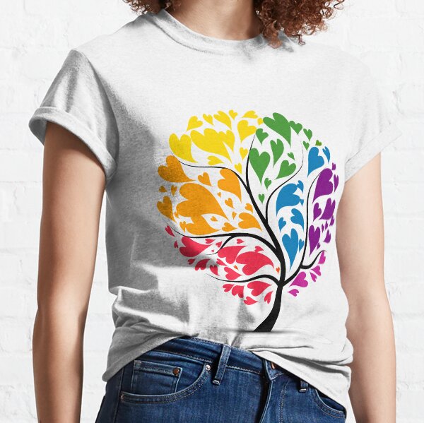 Rainbow tree Classic T-Shirt
