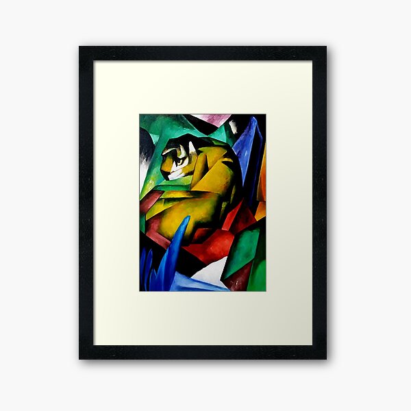 Item preview, “Tiger” by Franz Marc designed and sold by PatricianneK.