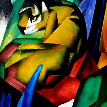 Artwork thumbnail, “Tiger” by Franz Marc by PatricianneK
