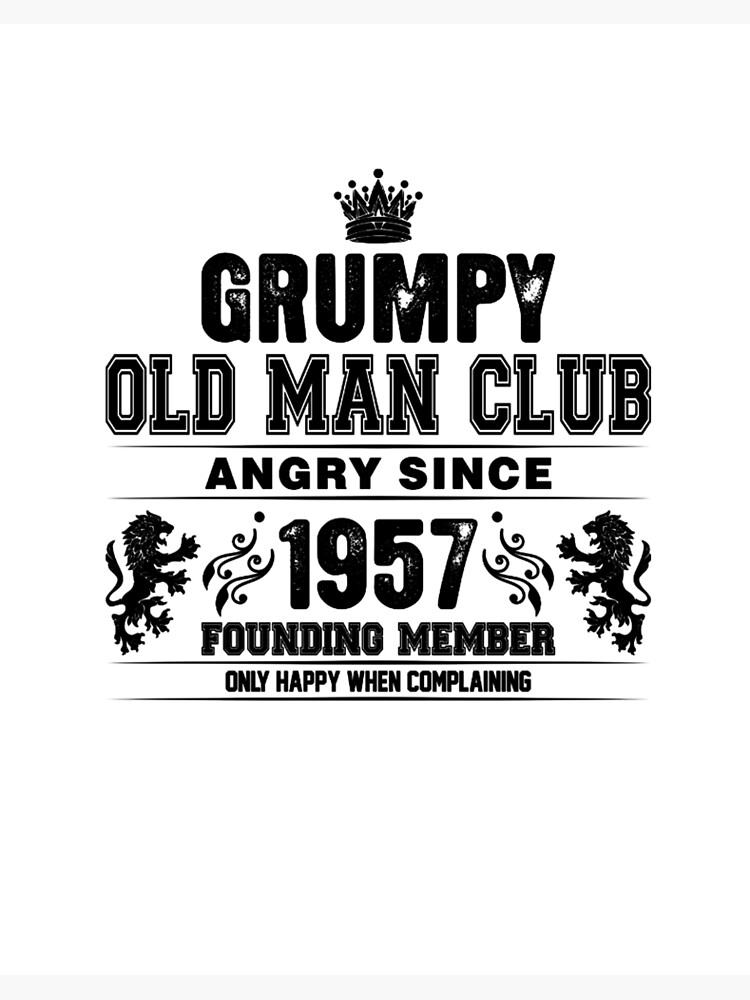 Dekoration Sign Grumpy Old Mens Club Plaque Gift Shed Workshop Father Dad  Grandad 166 LA2677247