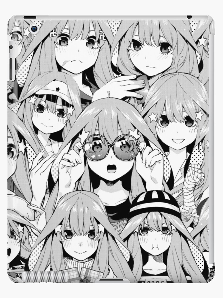 Quintessential Quintuplets Manga Kawaii Stickers/Prints/Masks | iPad Case &  Skin