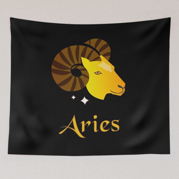 Item preview, Zodiac Sign Aries designed and sold by HQGraphic.