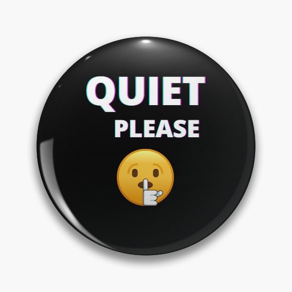 Item preview,  Quiet Please designed and sold by BhavyaBathla.