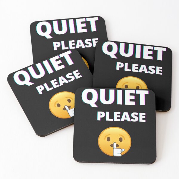 Item preview,  Quiet Please designed and sold by BhavyaBathla.