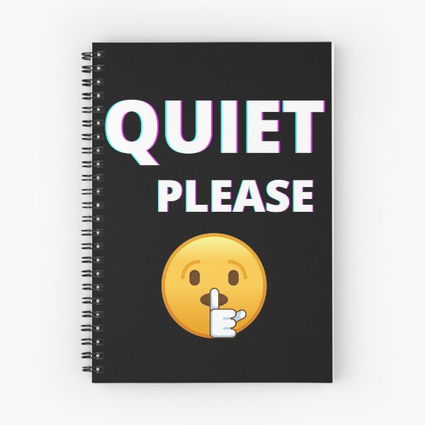 Item preview,  Quiet Please designed and sold by BhavyaBathla.