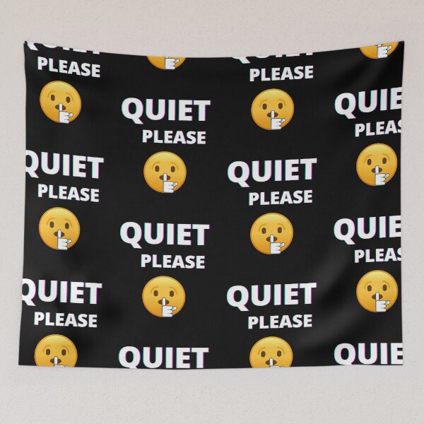 Item preview,  Quiet Please designed and sold by BhavyaBathla.