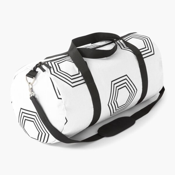 Item preview, Black Hexagon pattern designed and sold by BLMcreations.