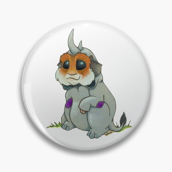 Item preview, Lil' Hamster Rhinoceros designed and sold by DebDrawsStuff.
