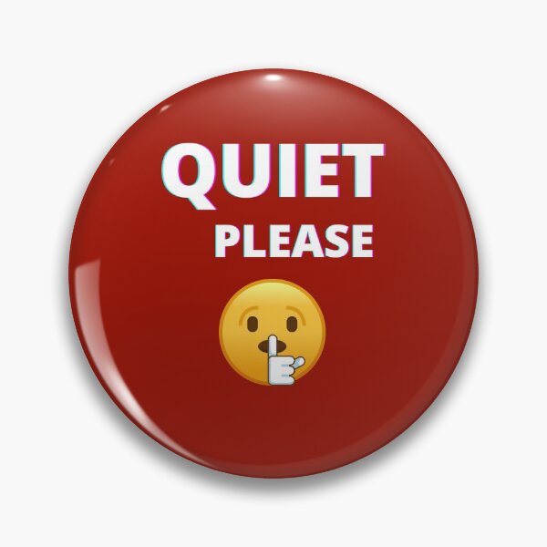 Item preview,   Quiet Please designed and sold by BhavyaBathla.
