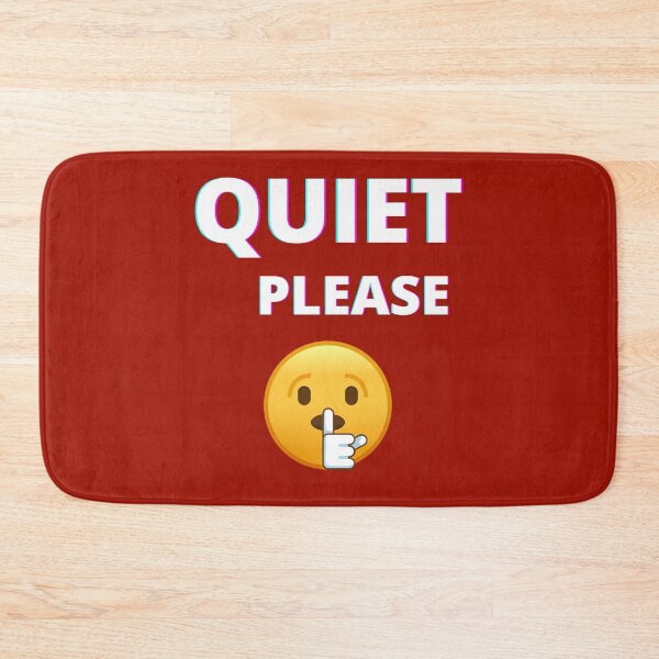 Item preview,   Quiet Please designed and sold by BhavyaBathla.