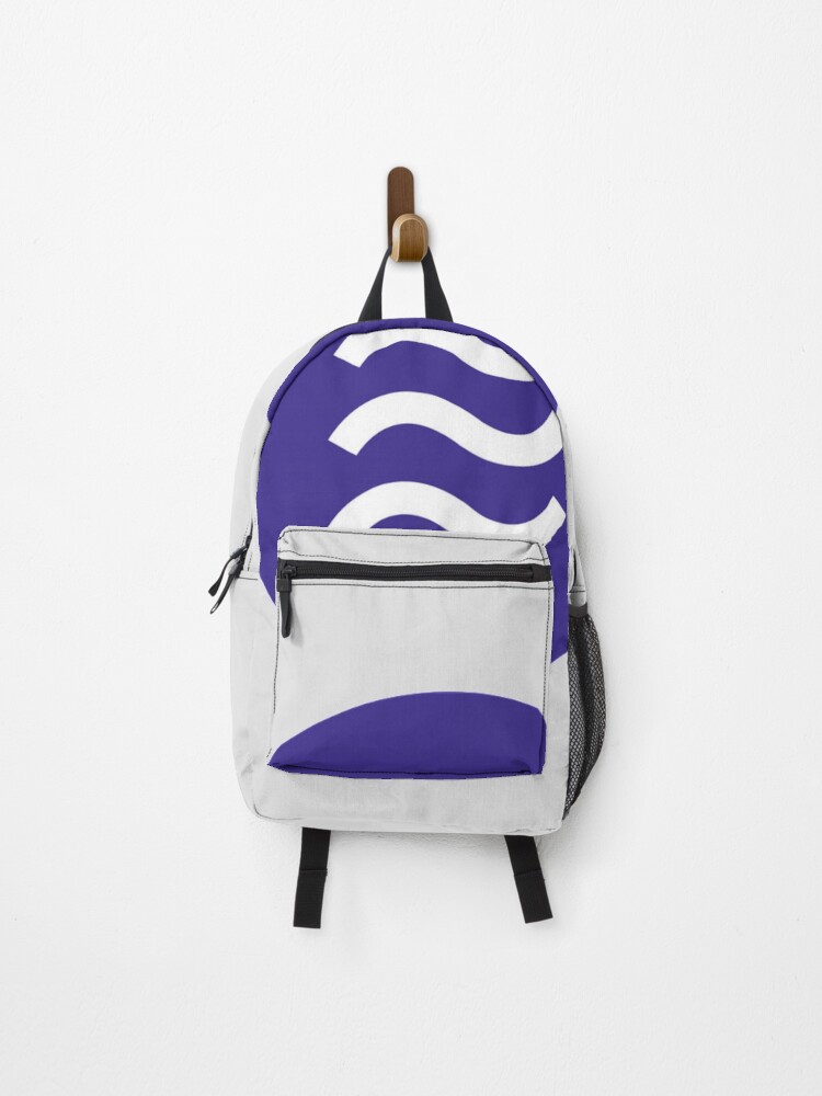 Thumbnail 1 of 3, Backpack, Libra Crypto Coin designed and sold by CryptoBazaar.