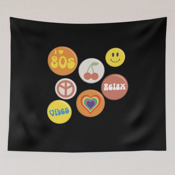 Item preview, 80s Themed Outfit Badges designed and sold by Funful.