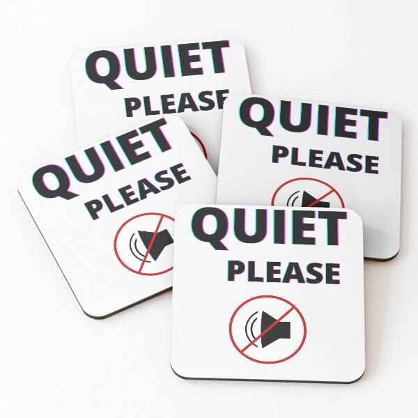 Item preview,  Quiet Please designed and sold by BhavyaBathla.