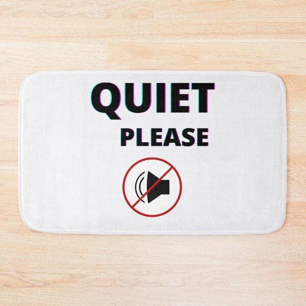 Item preview,  Quiet Please designed and sold by BhavyaBathla.