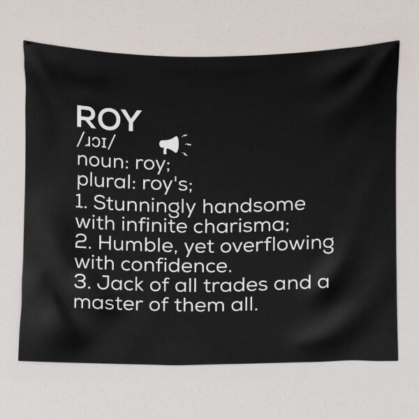 Item preview, Roy Name Definition designed and sold by Teelogic.
