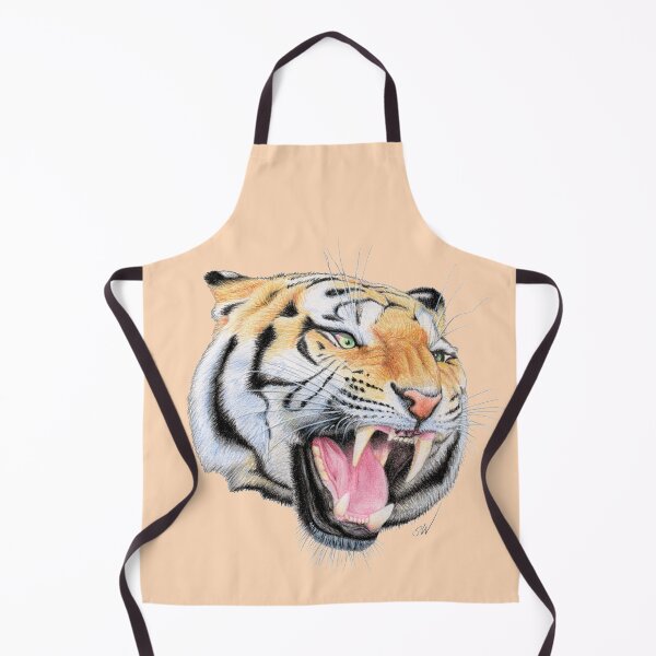Item preview, Tiger (peach) designed and sold by SandraWarmerdam.