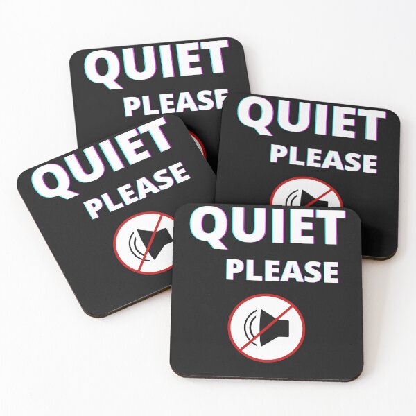 Item preview,  Quiet Please designed and sold by BhavyaBathla.