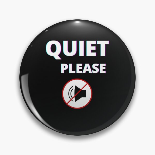 Item preview,  Quiet Please designed and sold by BhavyaBathla.