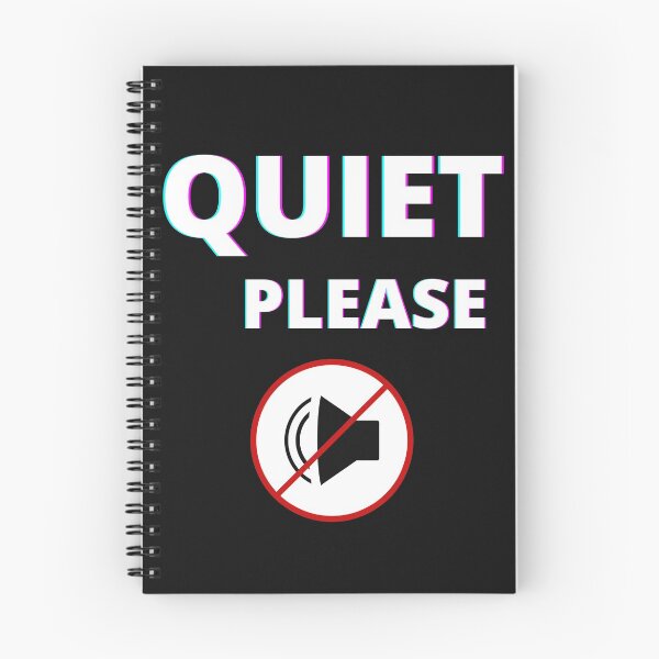 Item preview,  Quiet Please designed and sold by BhavyaBathla.