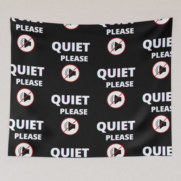 Item preview,  Quiet Please designed and sold by BhavyaBathla.