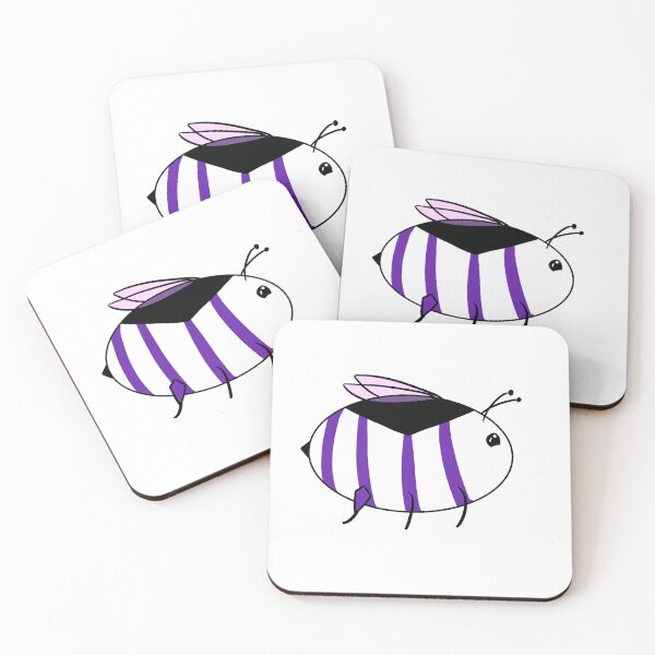 Item preview, Demisexual Pride Bee designed and sold by LunarDoodles.