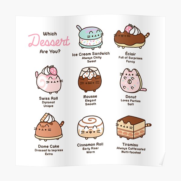 pusheen snack time