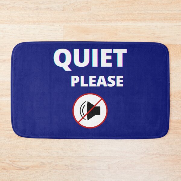 Item preview,   Quiet Please designed and sold by BhavyaBathla.
