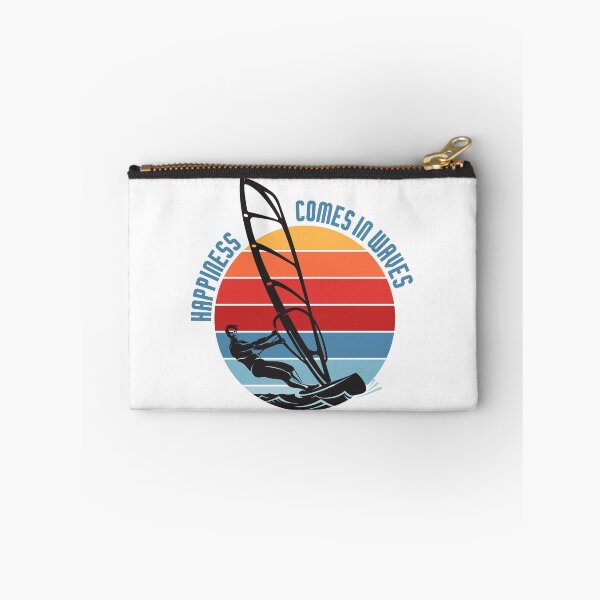 Item preview, Happiness Comes In Waves - Wind Surfing Life designed and sold by cotros.