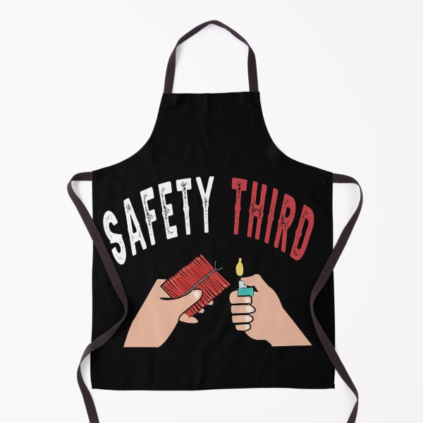 Item preview, fireworks Safety Third shirt, safety third mask, safety third sticker designed and sold by AMZBlacKStore.