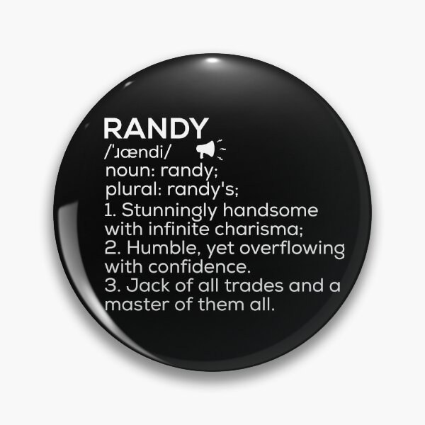 Item preview, Randy Name Definition designed and sold by Teelogic.