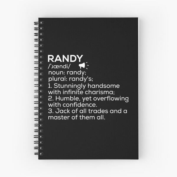 Item preview, Randy Name Definition designed and sold by Teelogic.