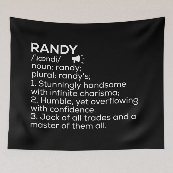 Item preview, Randy Name Definition designed and sold by Teelogic.