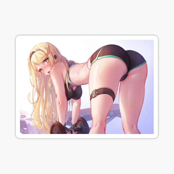 Workout Mythra | Xenoblade Girls Sticker