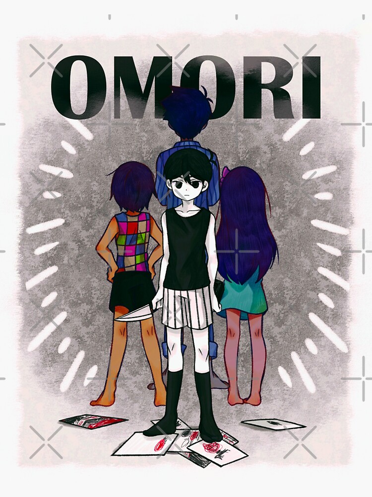 Copy of Omori Mari And Sunny Tshirt - Omori Game Clothing - Omori Sticker  Poster for Sale by joleenaa